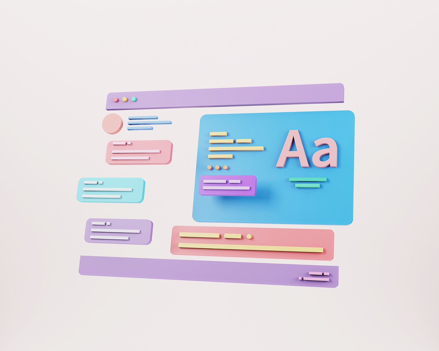 Web Design and Web Development Concept